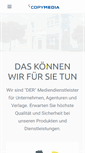 Mobile Screenshot of copy-media.de